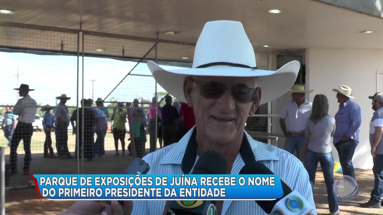 PARQUE DE EXPOSI&Ccedil;&Otilde;ES DE JU&Iacute;NA RECEBE O NOME DO PRIMEIRO PRESIDENTE DA ENTIDADE