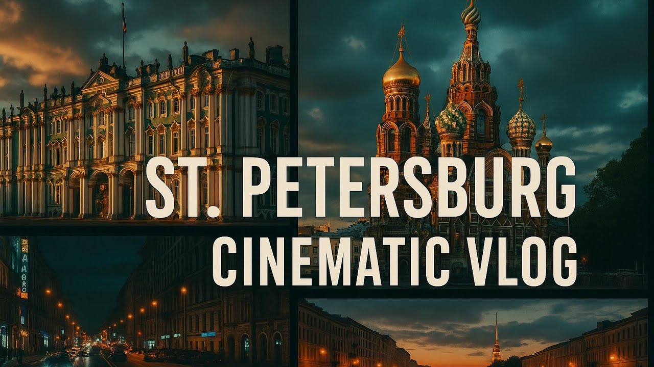 St. Petersburg Cinematic Vlog [4K]