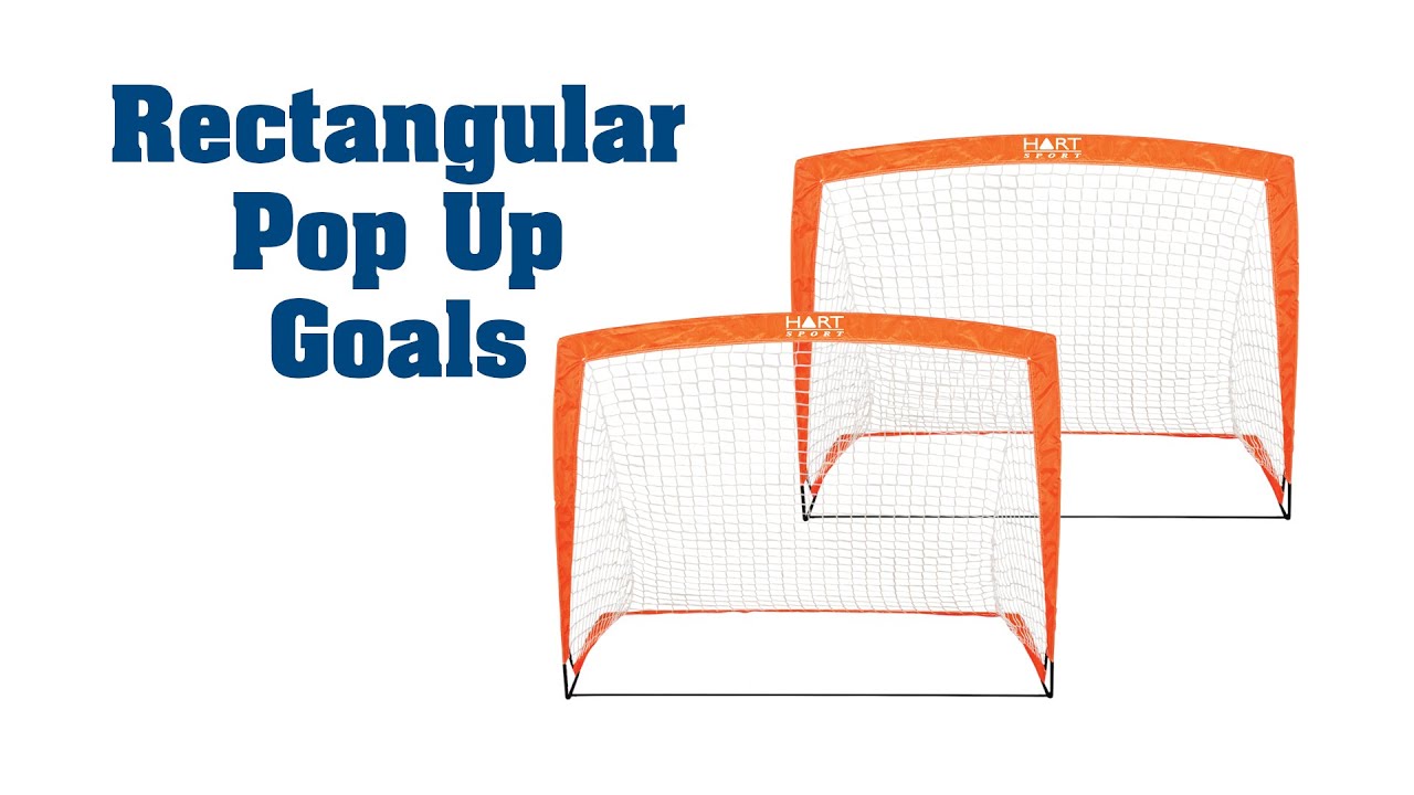 Rectangular Pop Up Goals