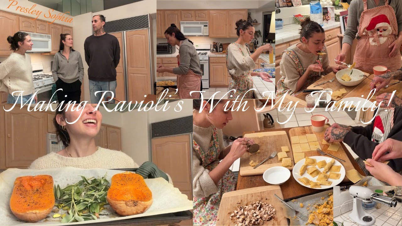 Making Ravioli's With My Family