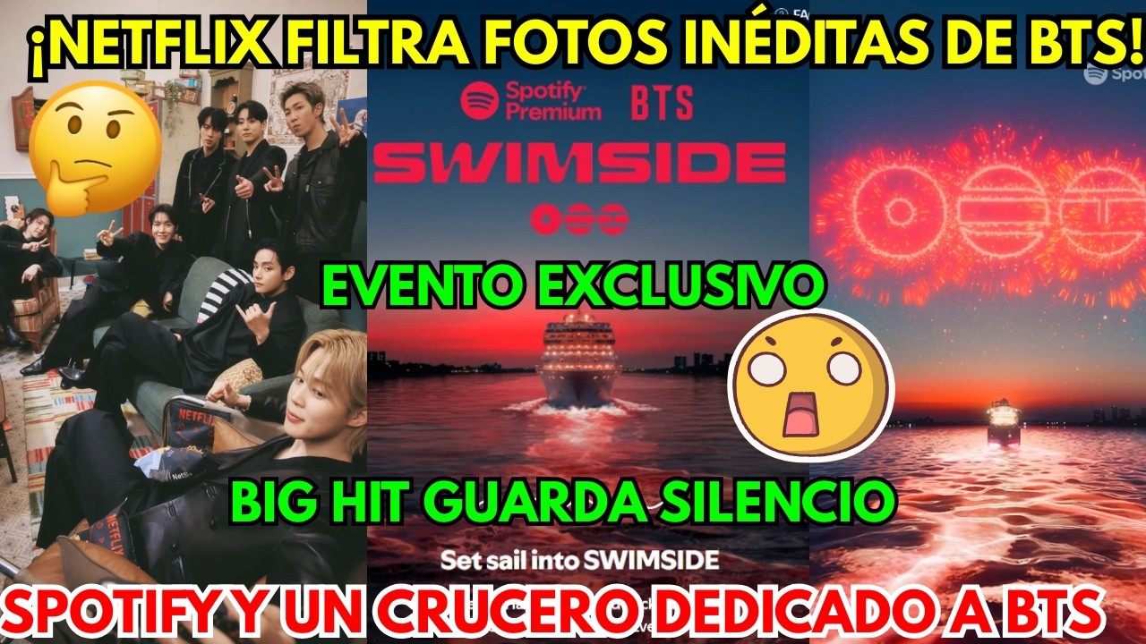 BTS Y SPOTIFY LANZAN PROYECTO DE YATE EN COREA😨NETFLIX REVELA FOTOS DEL DETRÁS DE CÁMARAS DE ARIRANG