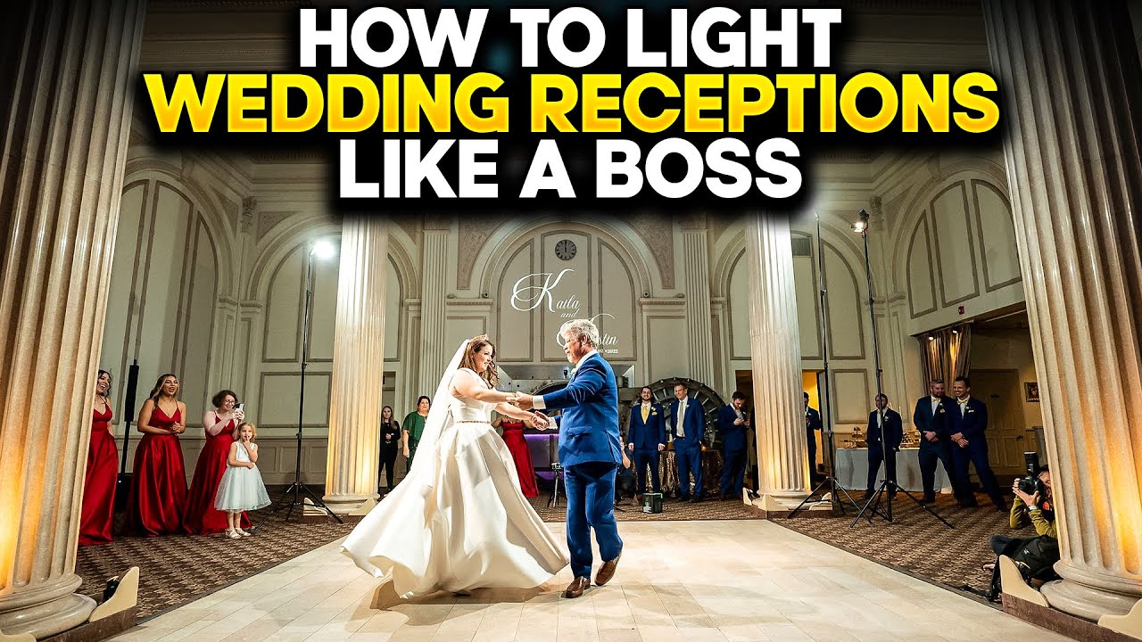 Helpful Tips On How To Best Light Wedding Receptions As A Photographer.