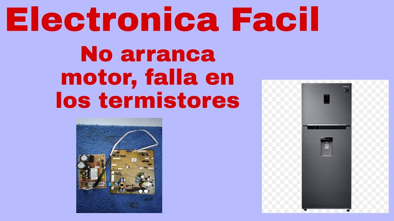 Refrigerador samsung Inverter twin cooling no arranca el motor