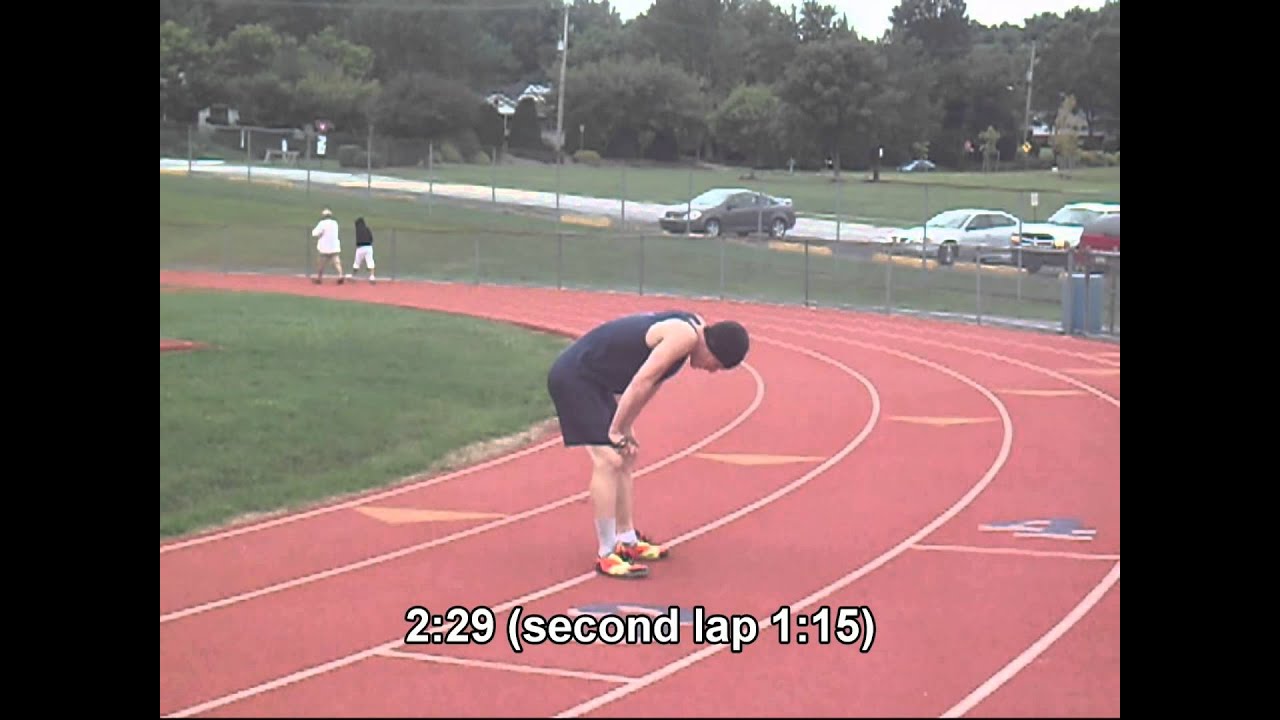 5x800M: 5K Speed Workout  (Goal Pace 2:30-2:35)