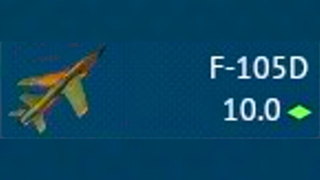 F-105D Thunderchief in War Thunder