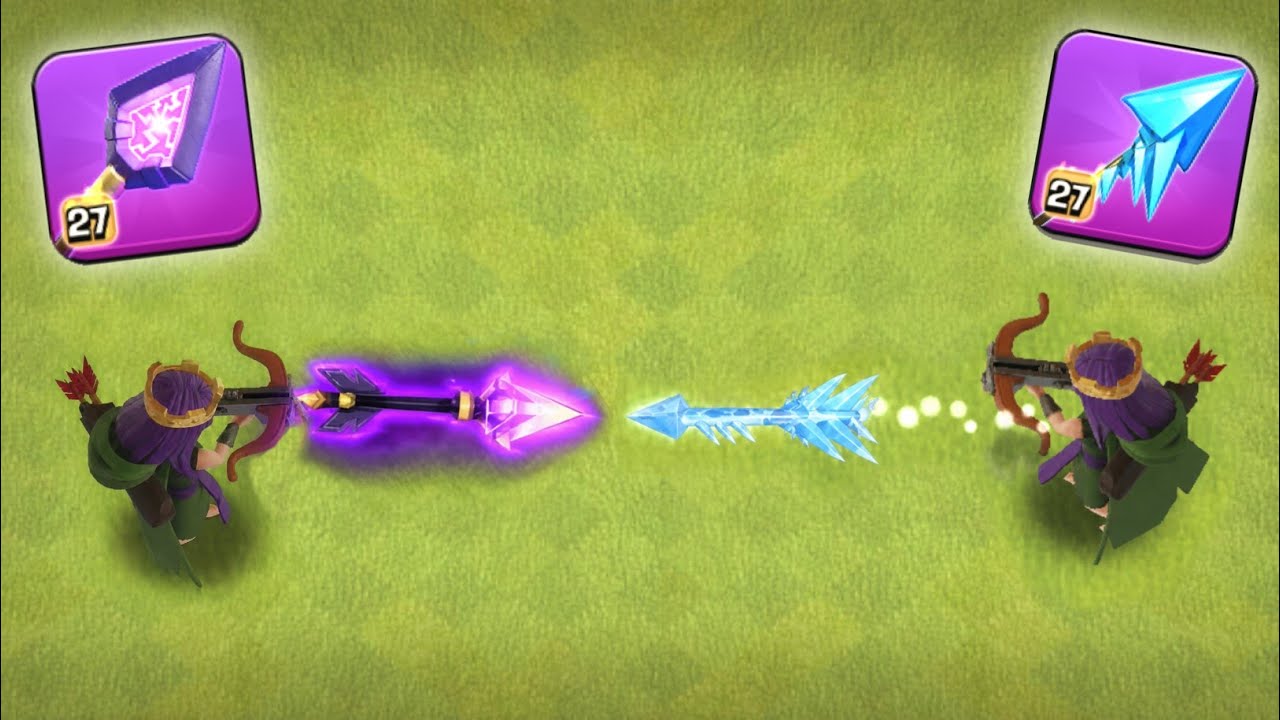 New Monolith Arrow vs Ice Arrow! - Clash of Clans