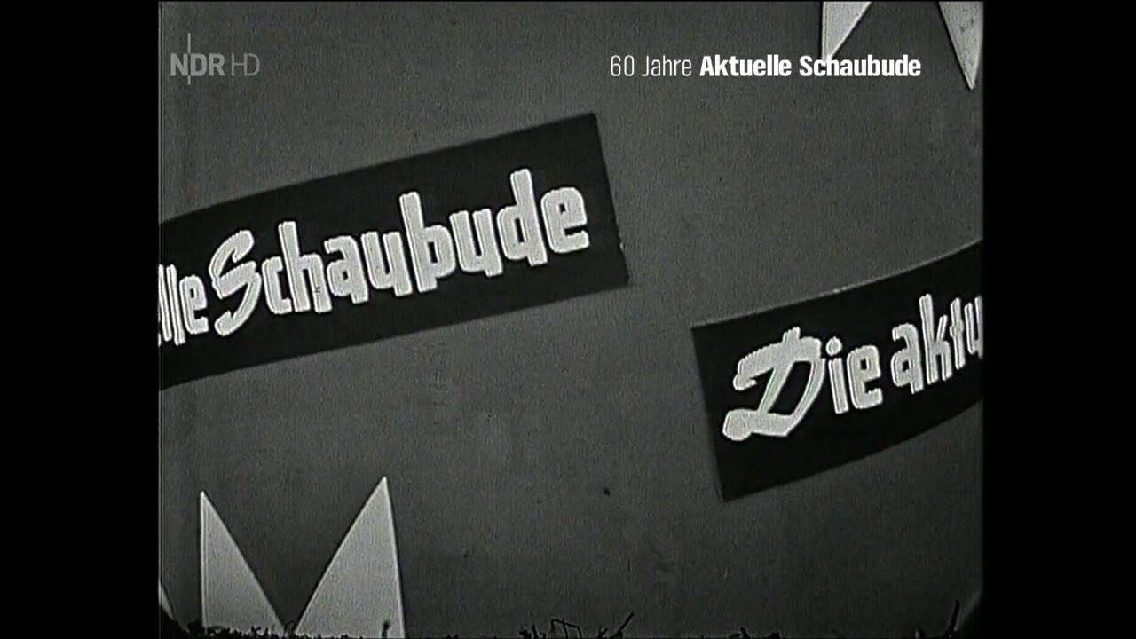 Nordschau Ident & Aktuelle Schaubude Intro NDR 21.12.1957