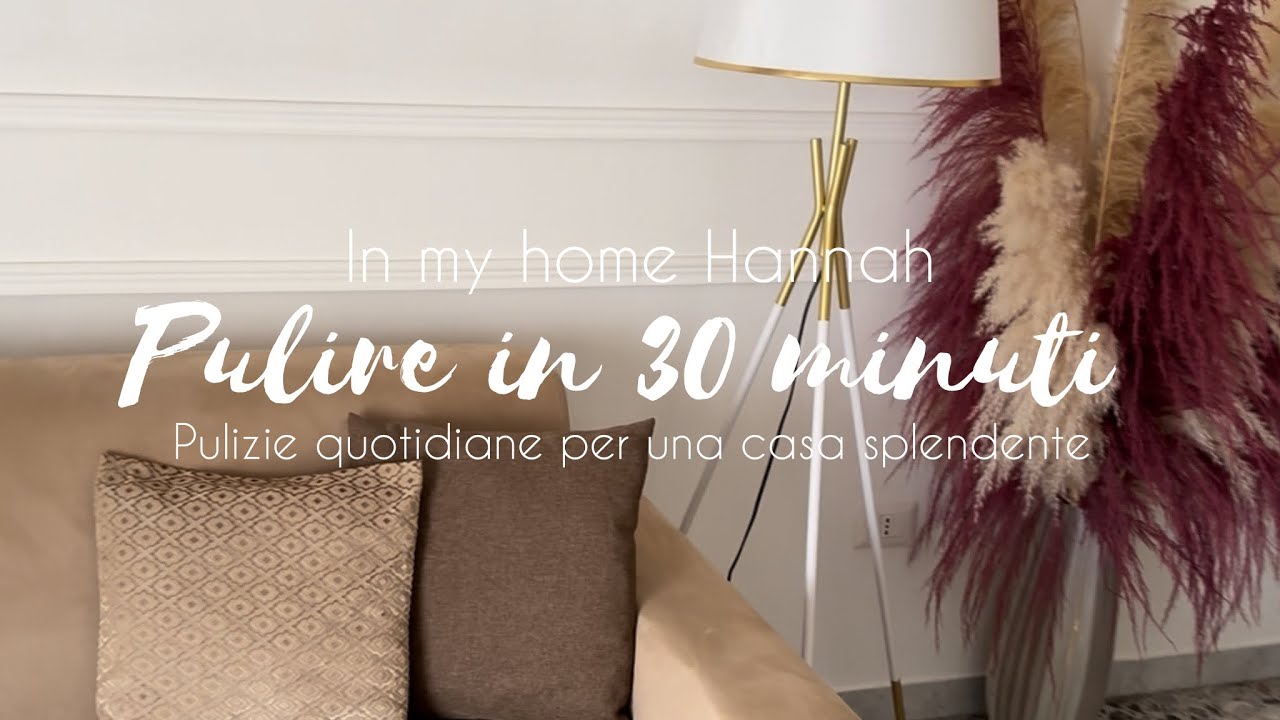 COME PULIRE IN 30 MINUTI🧼 ||Pulizie veloci-inmyhome🩷Hannah🩷