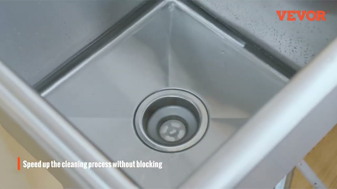 VEVOR Stainless Steel Utility Sink: Heavy Duty, Leak-Proof & Perfect for Any Space!