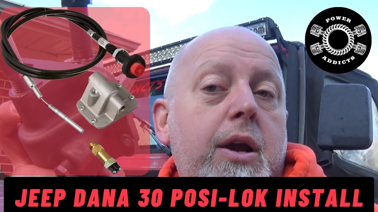 How to install a Posi-Lok in a Jeep Dana 30 CAD Axle #poweraddictscrew #dana30