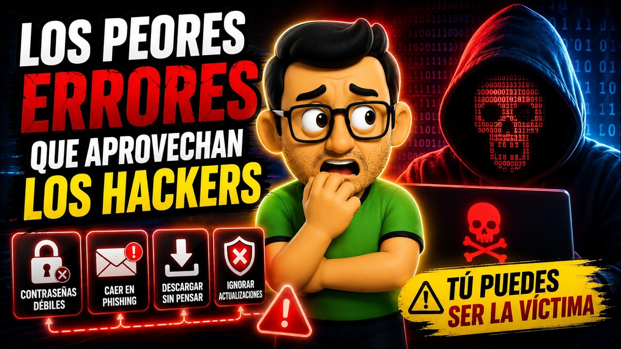 Los peores errores que aprovechan los hackers
