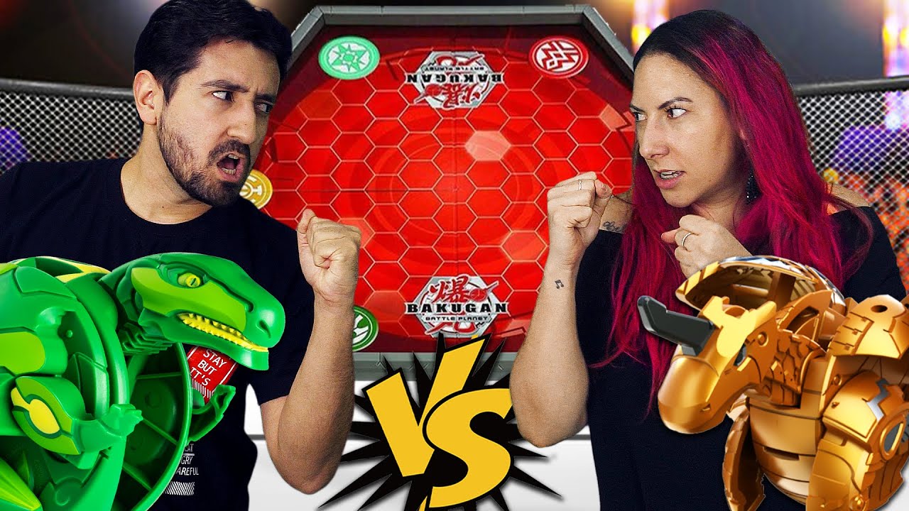 QUEM GANHOU A LUTA NA ARENA DO BAKUGAN | Gabriel e Shirley 2.0