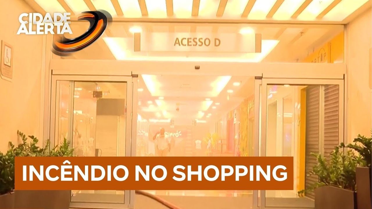 Incêndio atinge shopping na zona norte do Rio de Janeiro; bombeiros tentam controlar fumaça