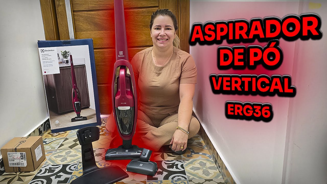 ASPIRADOR ERG36 ELECTROLUX | O MELHOR DE TODOS? Unboxing e teste