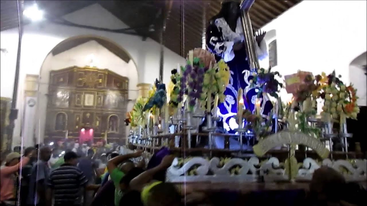 Cristo Negro de Portobelo 2016   Finalizando Procesión Miércoles Santo