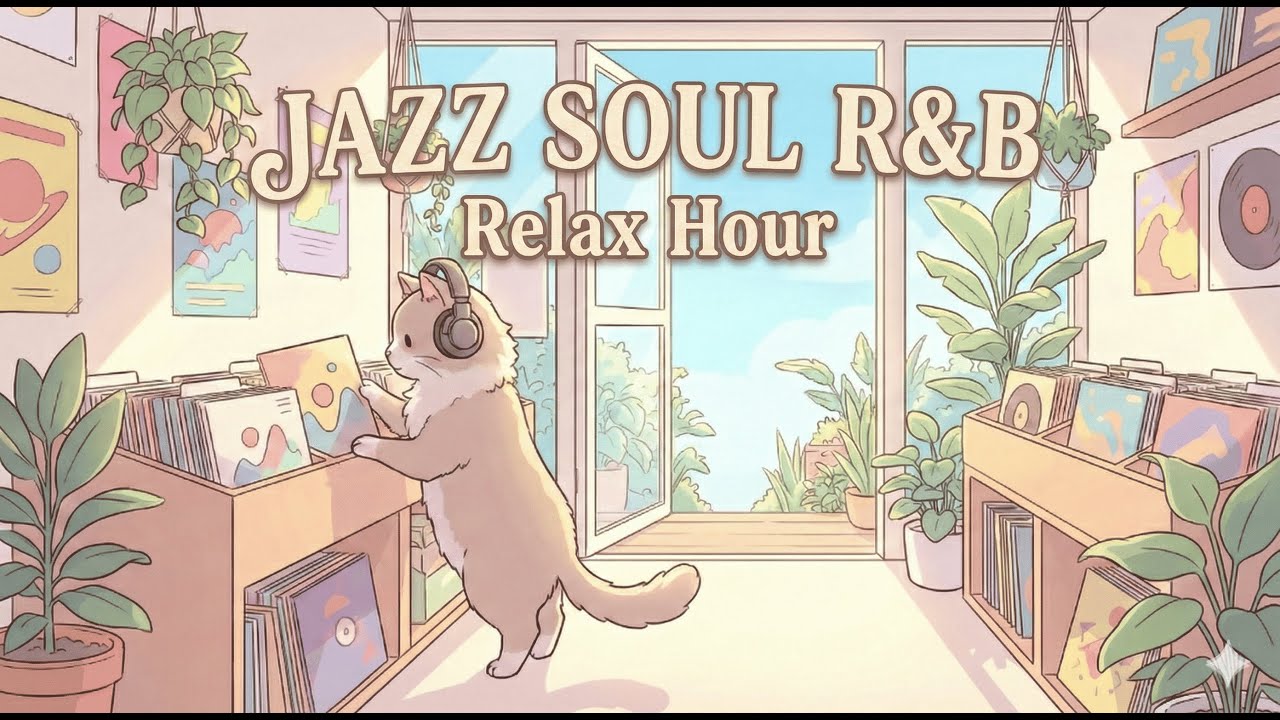 Sunny Record Store Jazz ☀️🎧 | Smooth Lofi Jazz for Focus, Work & Study (No Vocals)