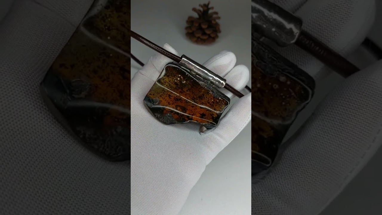 Безумно красивый кулон из натурального 💯% Балтийского янтаря🌺7400р🌺🌲 длинна 49 + 4 см #янтарь
