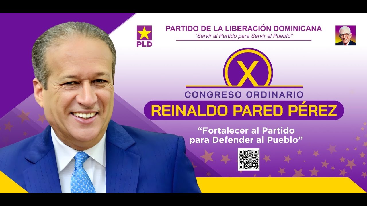 Acto Plenaria Apertura X Congreso Ordinario Reinaldo Pared Pérez #PLD