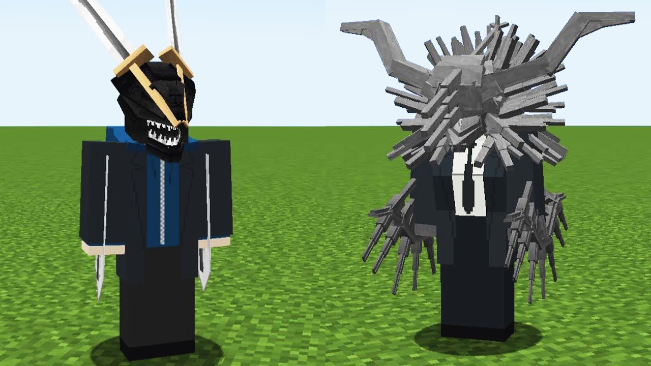 Anime verse MOD in Minecraft