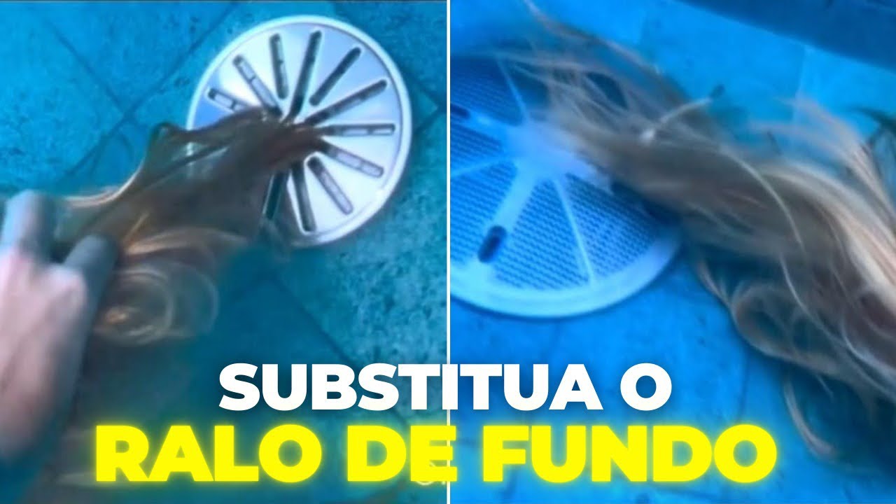 Substituição do ralo de fundo de inox pela tampa FSB da sodramar - Aprenda como fazer