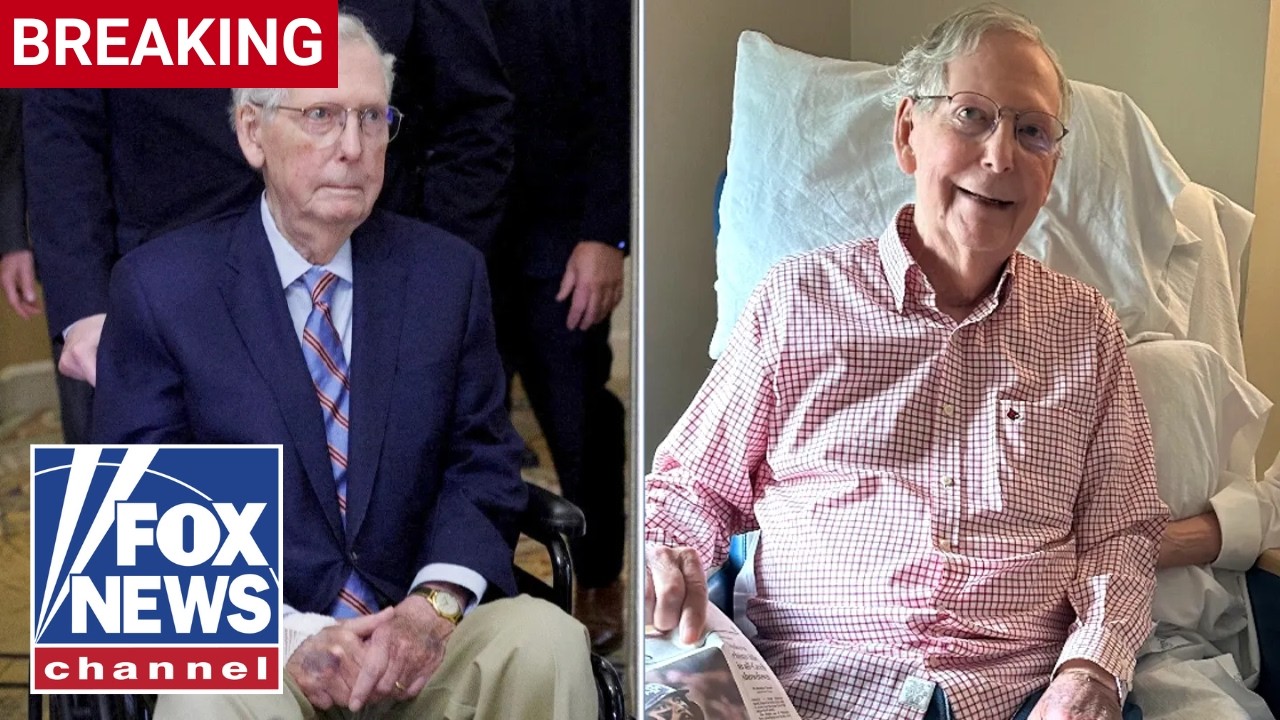 BREAKING: Mitch McConnell BREAKS SILENCE on hospitalization
