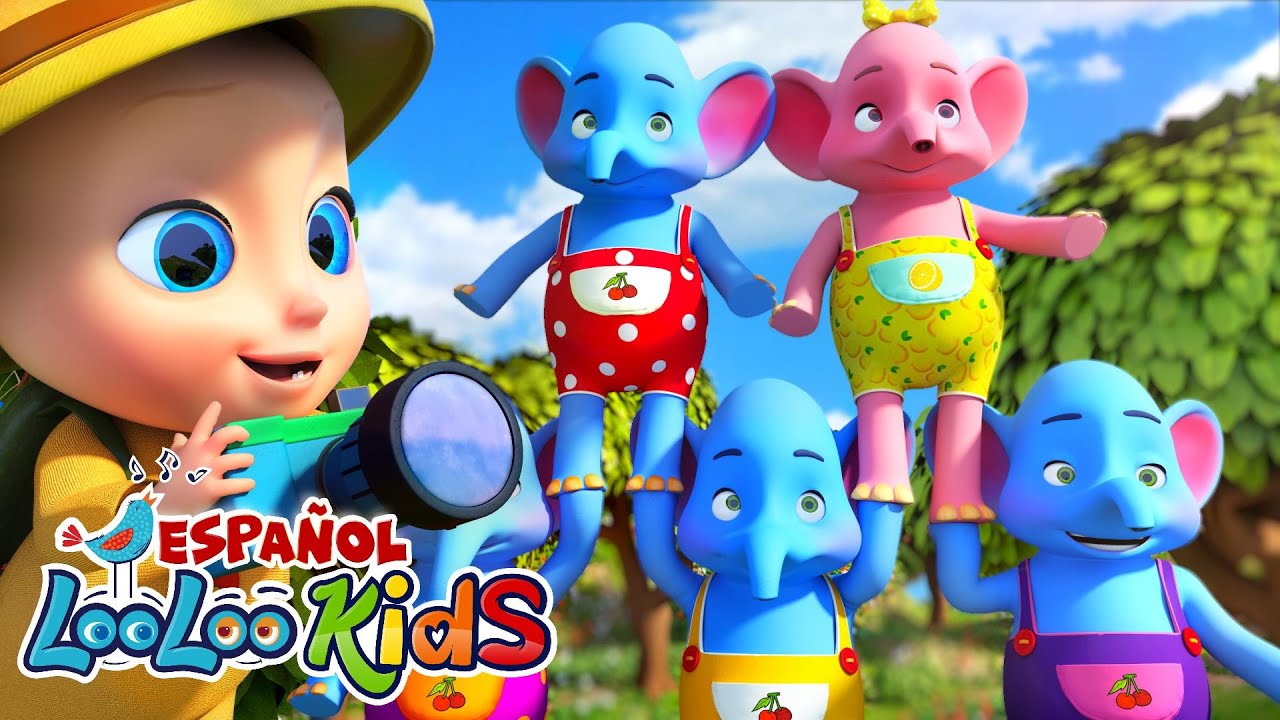 🐘Un Elefante se Balanceaba y🐤🐥Los Pollitos Dicen Pio-Canciones Infantiles para niños - LooLoo Kids
