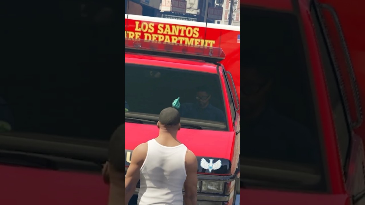 The Police, Firefighters, and Paramedic Defend Each Other In GTA 5 