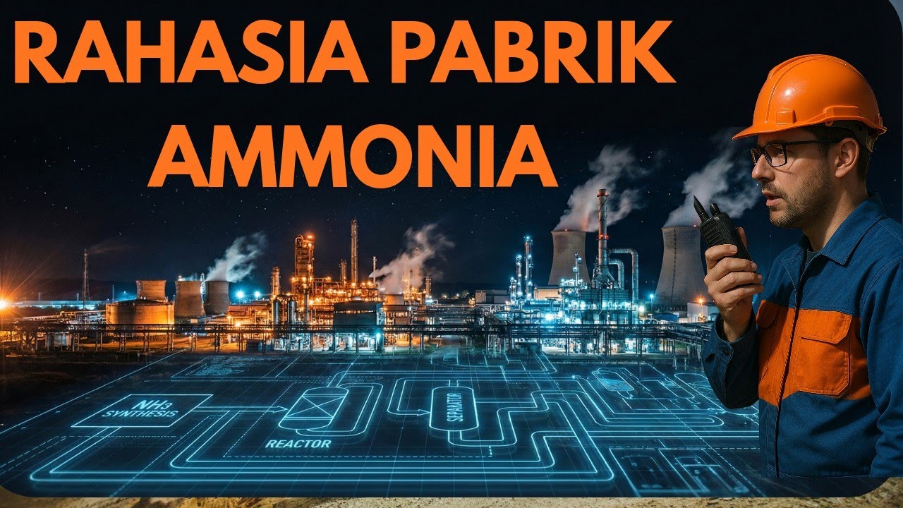 ​cara Kerja Pabrik Amoniak: Alur Proses Pembuatan dari Gas Alam Jadi Pupuk
