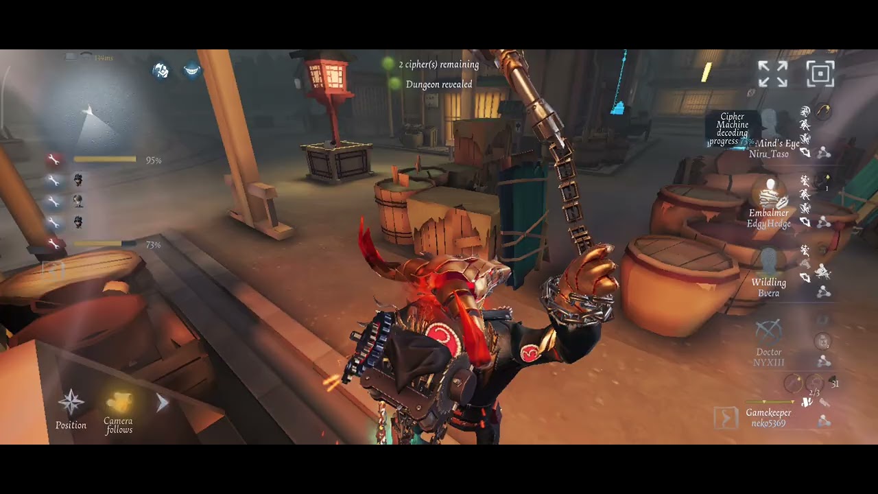 Rank with Hound S skin COA Gamekeeper 🦌⚙️🔥 #identityv 