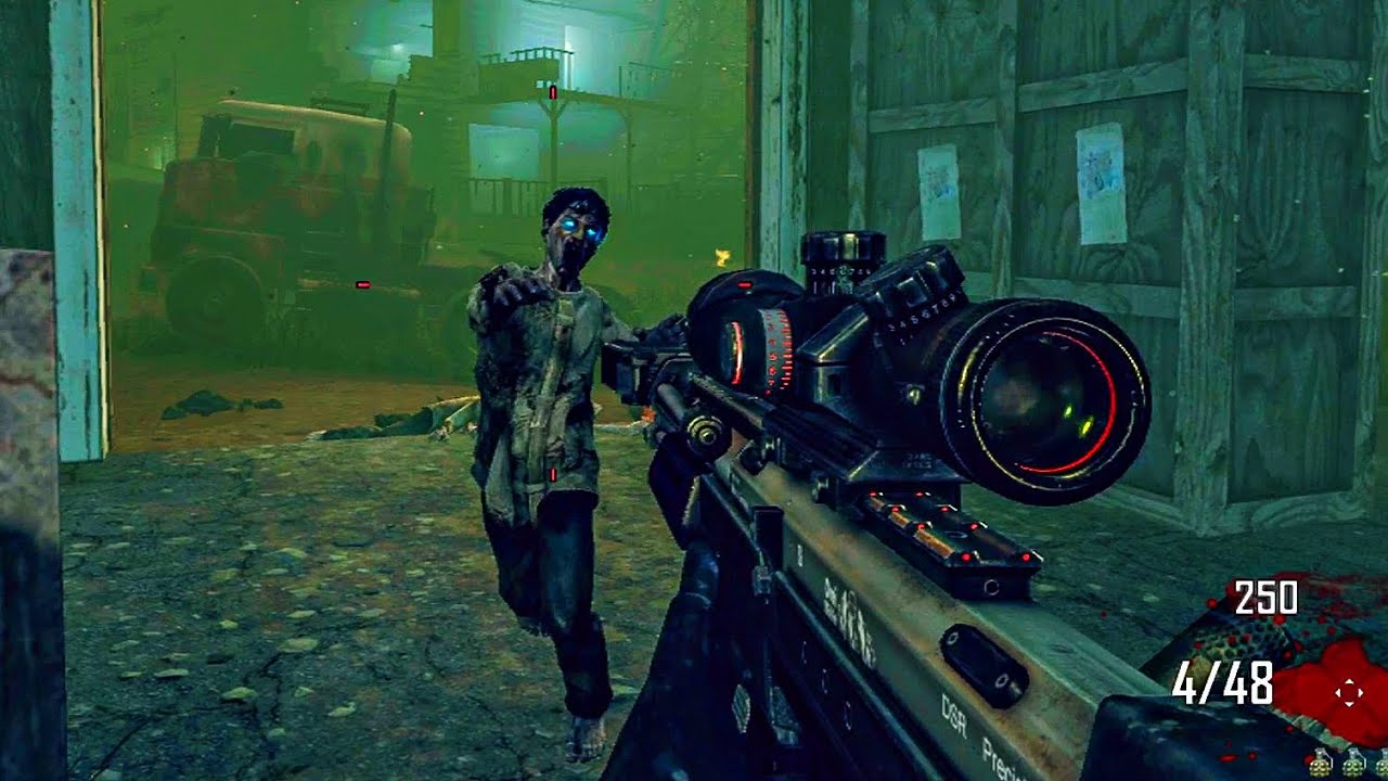 BLACK OPS 2 ZOMBIES: FARM GAMEPLAY! (NO COMMENTARY)