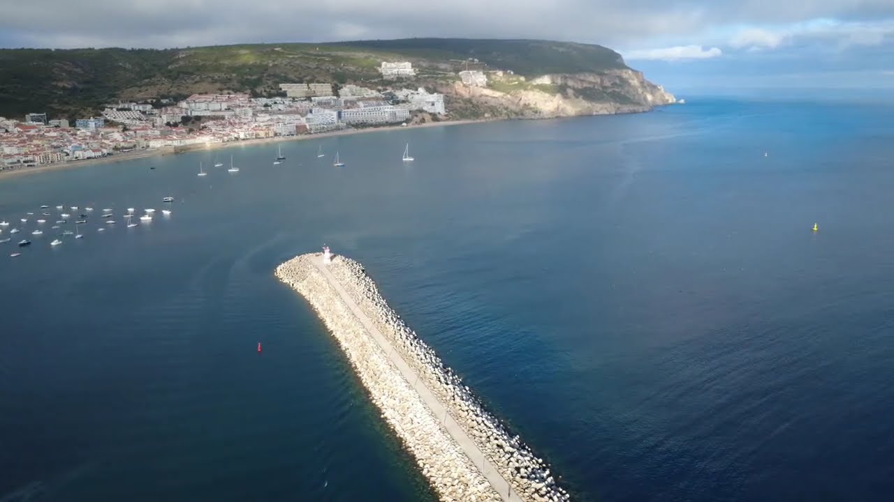 Drone  Dji Mini 4 k . video Docapesca  Sesimbra