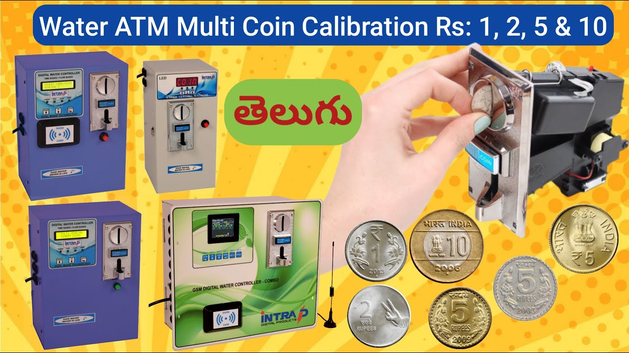 MULTI COIN CALIBRATION TELUGU | MULTI COIN VALIDATOR SETINGS | INTRA DIGITAL PRODUCTS