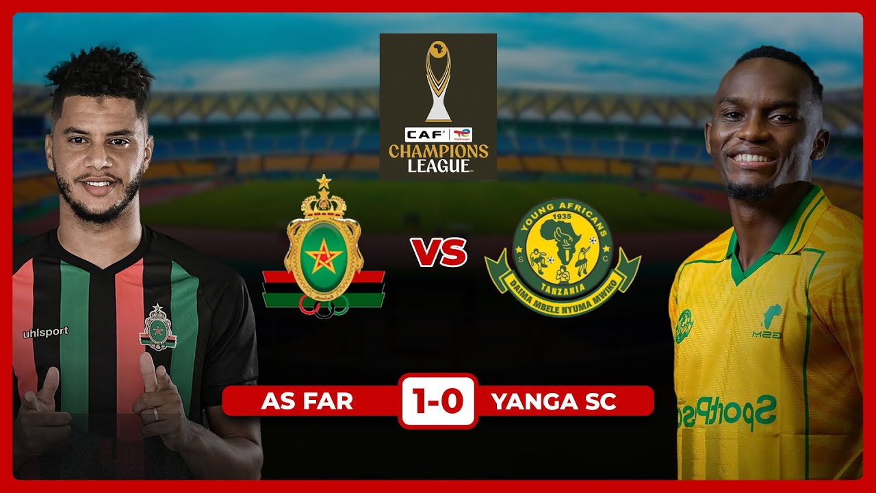 🔴#LIVE: UCHAMBUZI MECHI YA ASFAR RABAT  (1-0) YANGA SC | LIGI YA MABINGWA AFRIKA CAFCL