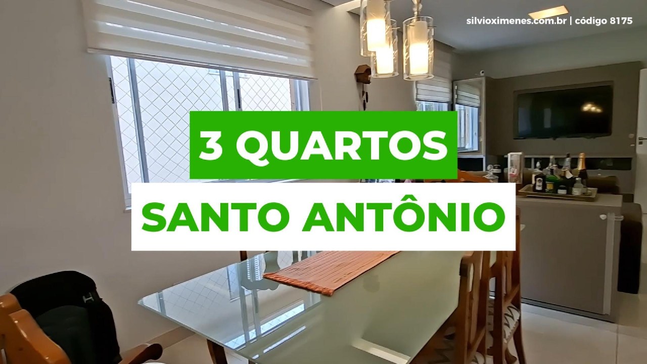 VENDA: 3 quartos no Santo Antônio