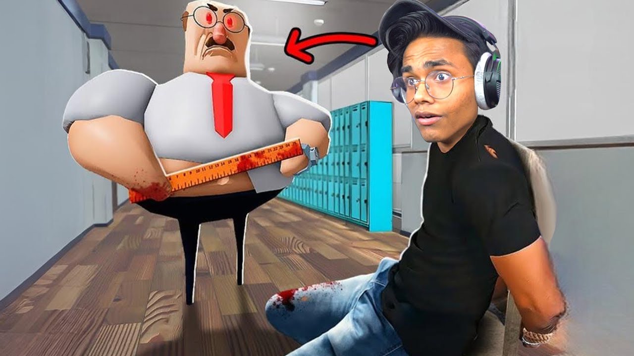 ESCAPE EVIL TEACHER in Roblox!