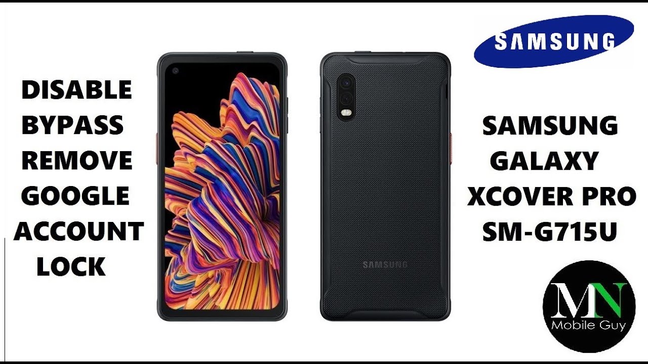 Disable Bypass Remove Google Account Lock FRP on Samsung Galaxy XCover Pro!