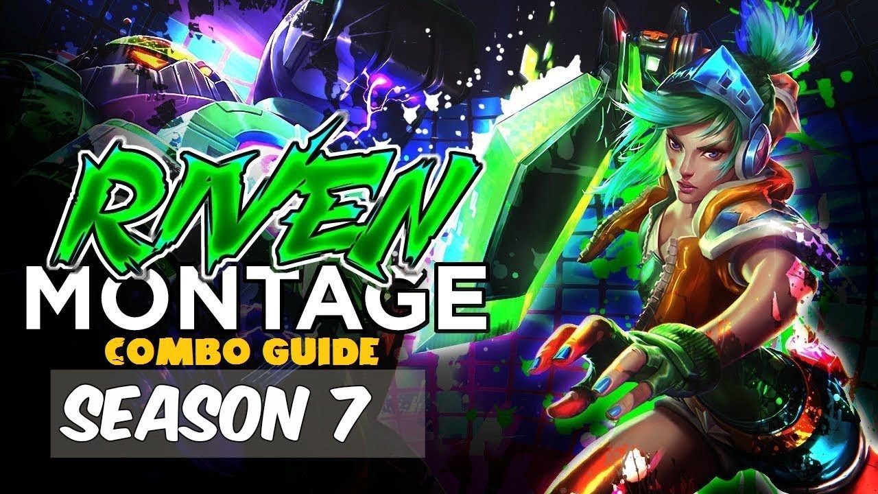 Riven Combo Guide! - Animation cancel - Riven Montage - The Shy Riven Montage