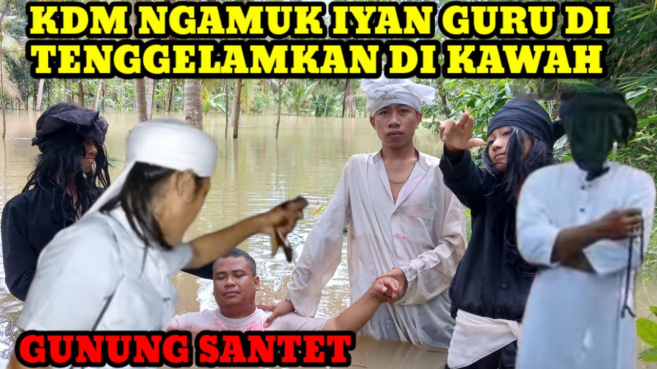KDM NGAMUK IYAN GURU DI TENGGELAMKAN DI KAWAH GUNUNG SANTET