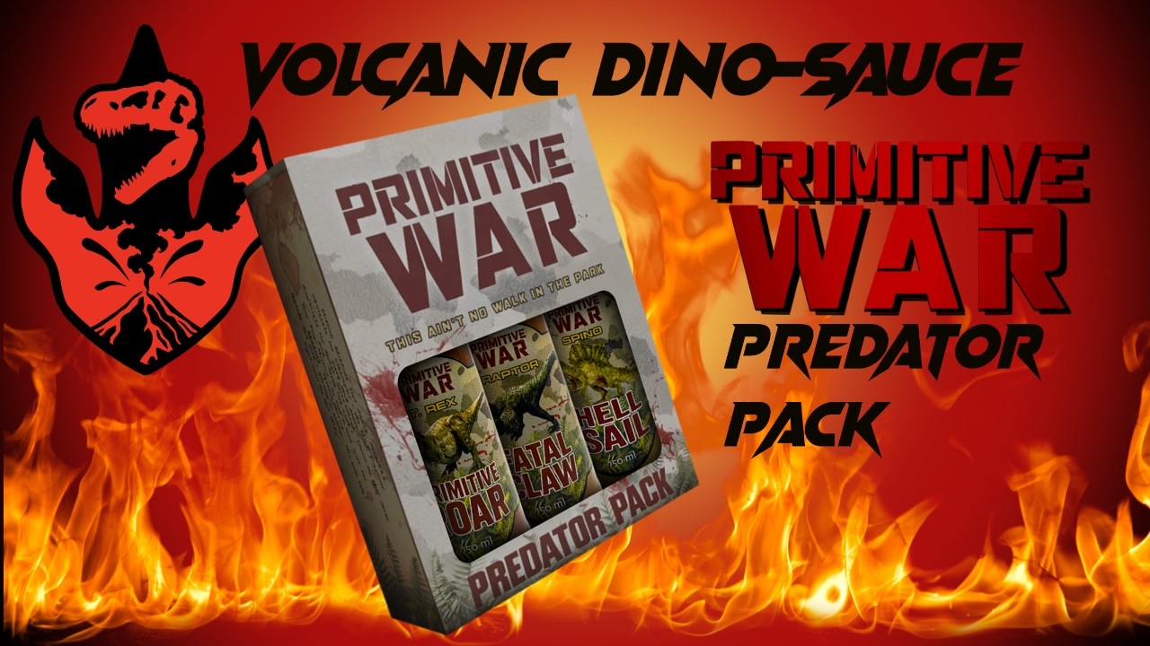 VOLCANIC DINO SAUCE PRIMITIVE WAR PREDATOR PACK REVIEW