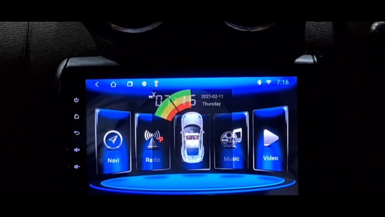 ANDROID SYSTEM WITH AI FRONT SENSORS AND AN AHD REVERSE CAMERA