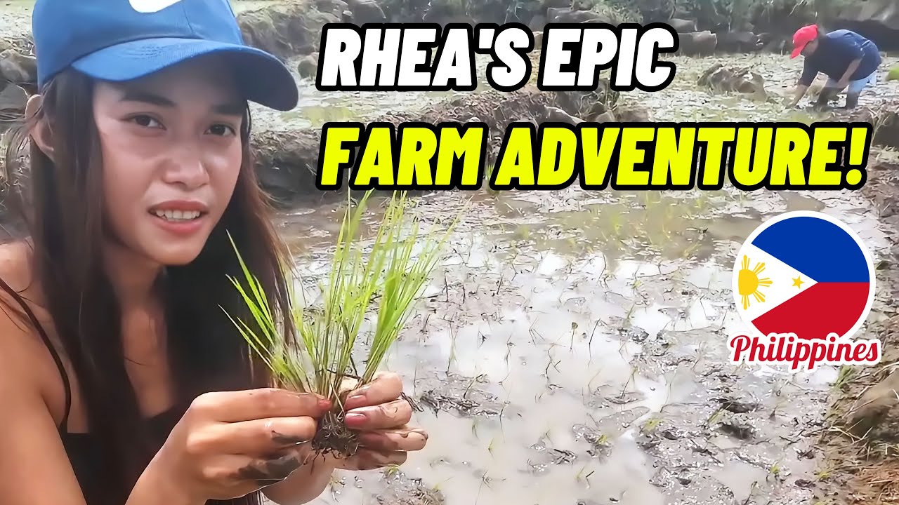 Rhea Shows Us Planting Rice in the Philippines (2025)