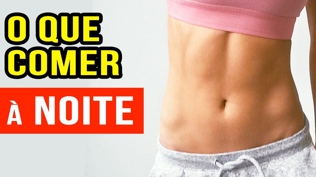 10 MELHORES ALIMENTOS para COMER à NOITE - Perder Peso, Mais Saúde e Dormir Melhor