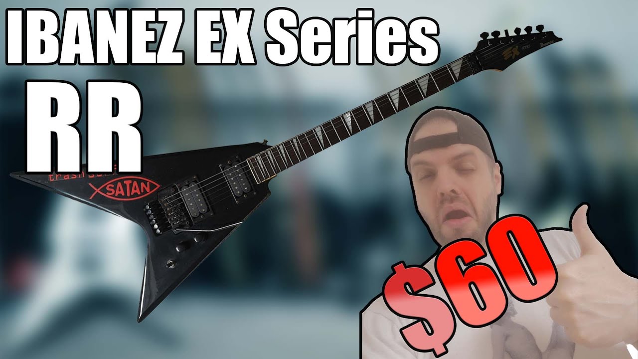 Ibanez RR EX Series - I bought it for 60 Dollars. A guitar review.