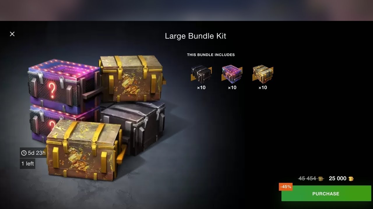 Opening Large Bundle Kit WoT Blitz