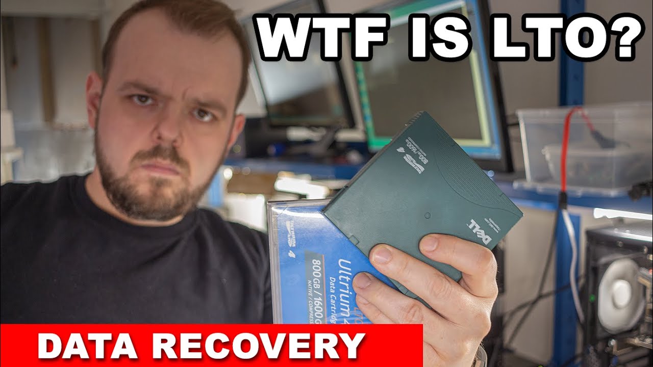 LTO Tapes Data Recovery - How to recover data from DAT LTO - part 1