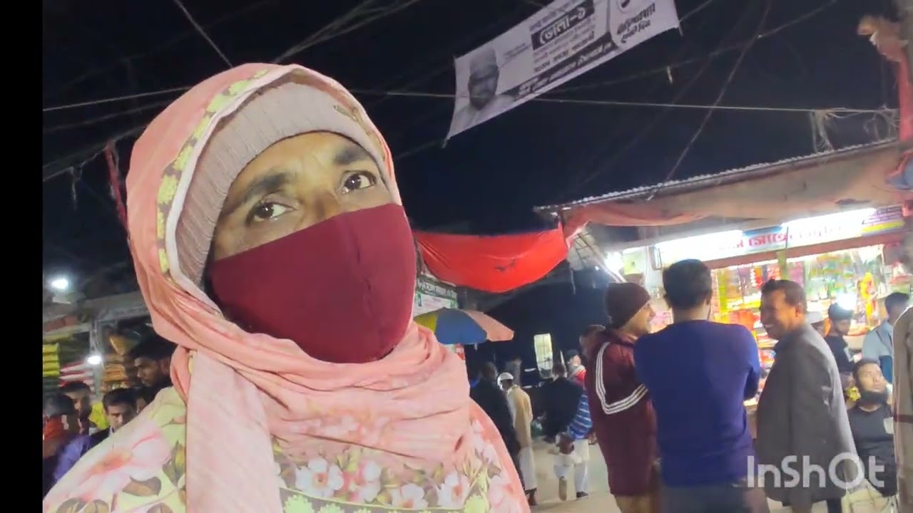 অসহায়  খালা   শাক কিনতে পারেনা 