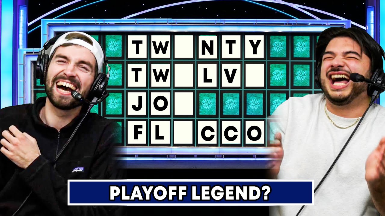 The WACKIEST round of Wheel of Fortune EVER (NFL Edition)