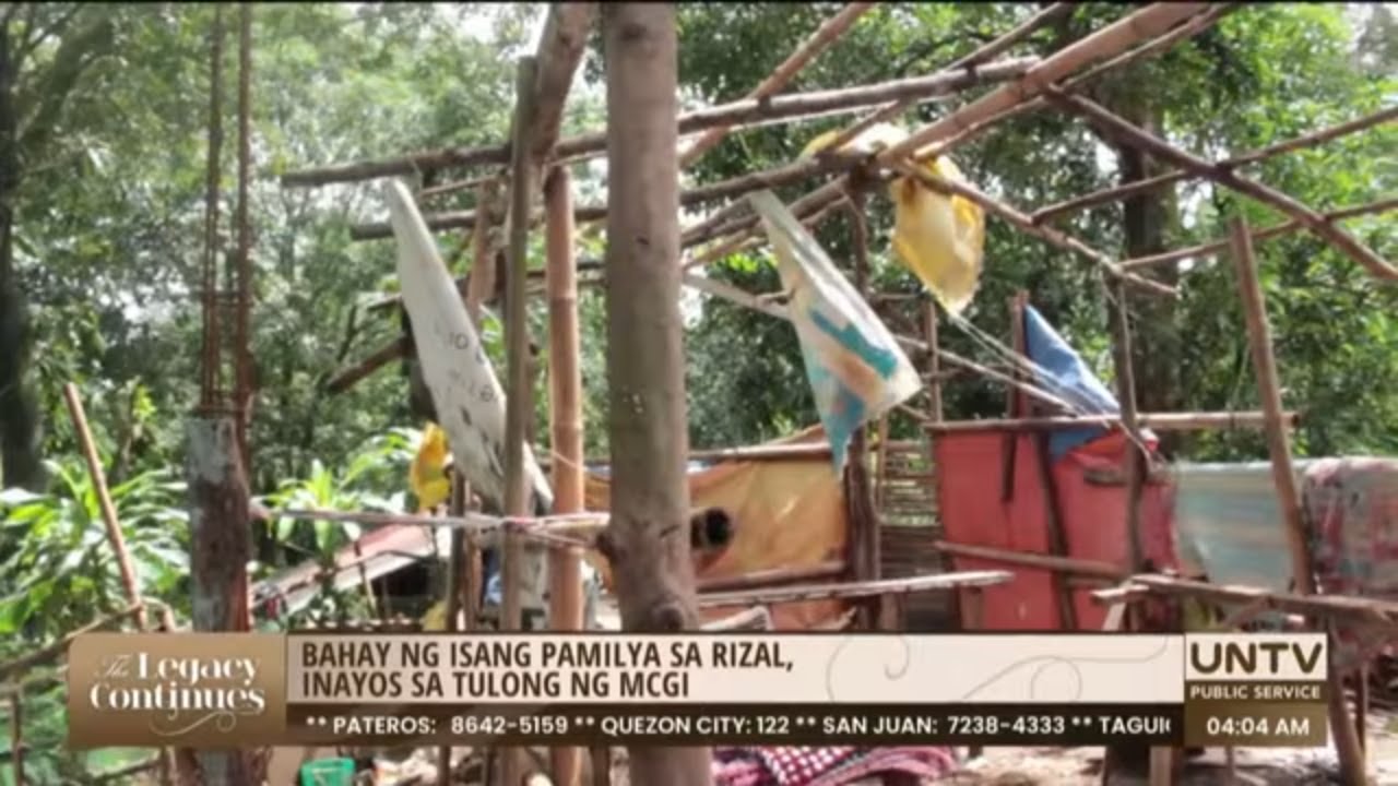 Bahay ng isang pamilya sa Rizal, ipinaayos sa tulong ng MCGI
