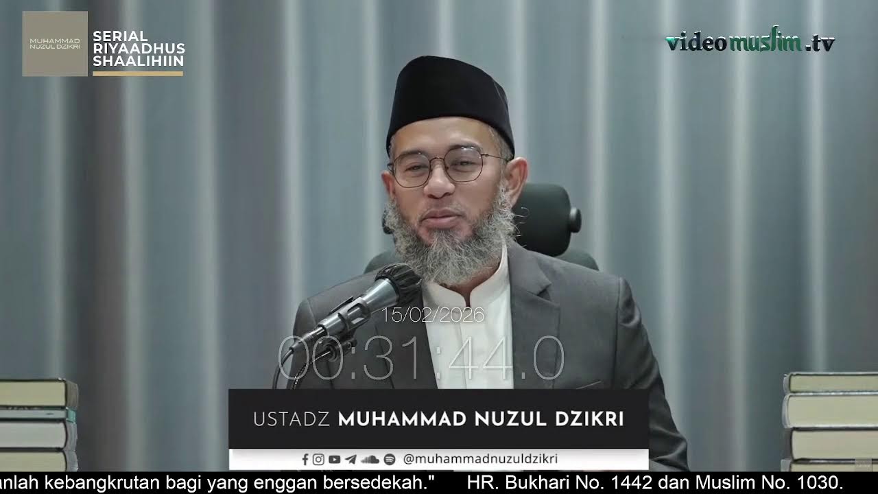 2028. Riyaadhus Shaalihiin | Ustadz Muhammad Nuzul Dzikri