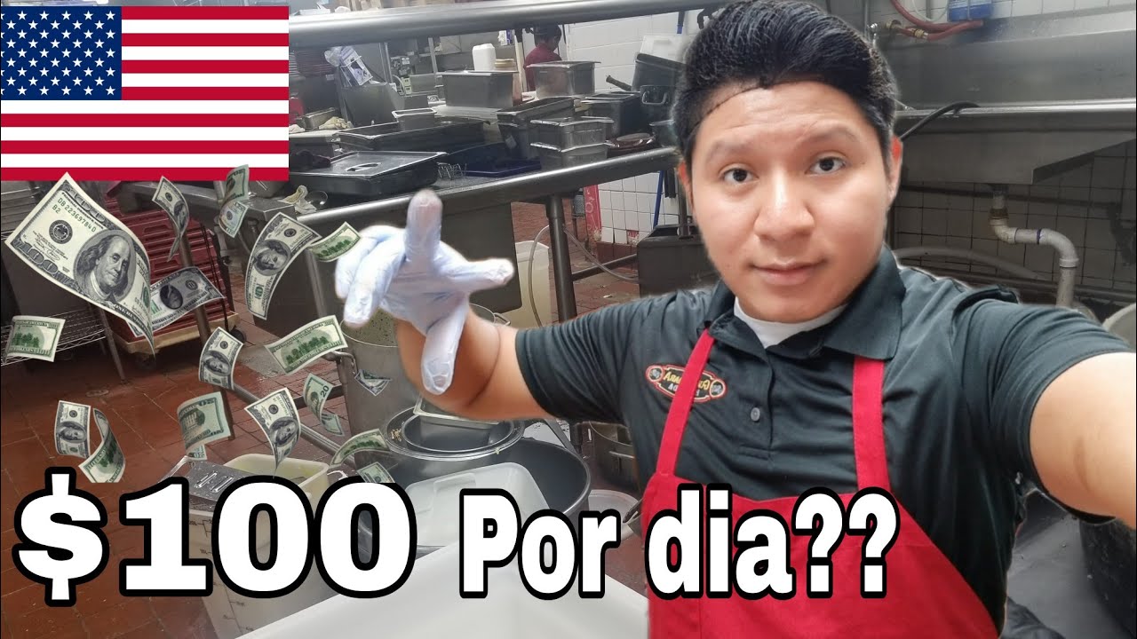 ¿CUANTO GANA UN LAVA PLATOS EN Estados Unidos?| Houston Texas